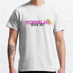 Technoblade T-Shirts - Technoblade Never Dies! Classic T-Shirt RB0206