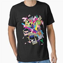 Kids DC Comics Teen Titans Funky Portraits Essential T-Shirt