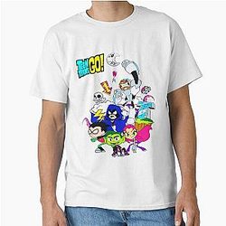 Funny Teen Titans Go gift for kids Teen Titans Go DC superhero girls Classic T-Shirt