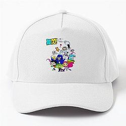 Funny Teen Titans Go gifts for kids DC superhero girls Baseball Cap