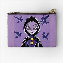 Raven Teen Titans Go Zipper Pouch