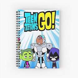 Teen Titans Go characters
Teen Titans Go game
Birthday Kids Spiral Notebook