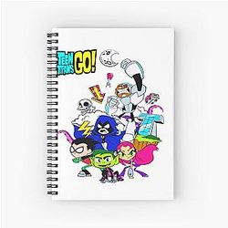 Fun Teen Titans Notebook for Kids DC Superhero Girls