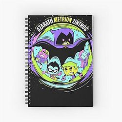 Kids DC Comics Teen Titans Go! Raven Azarath Spiral Notebook