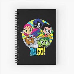 Teen Titans Go Group Spiral Notebook