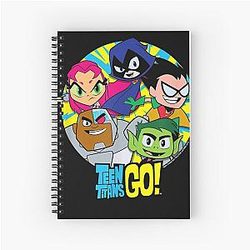 Teen Titans Go! Group Spiral Notebook