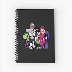 Teen Titans Go Spiral Notebook