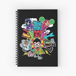 Teen Titans Go Spiral Notebook
