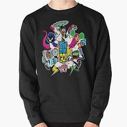 Teen Titans Go to the Movies Pullover Sweatshirt