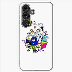 Funny Teen Titans Go gift for kids Teen Titans go DC superhero girls Samsung Galaxy Soft Case