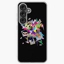 Kids DC Comics Teen Titans Go Group Shot Funky Portraits Case for Samsung Galaxy