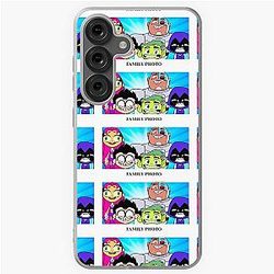 Teen Titans Go Family Photo Time Samsung Galaxy Soft Case