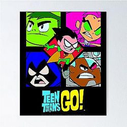 Kids DC Comics Teen Titans Poster
