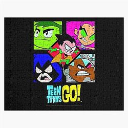 Kids DC Comics Teen Titans Group Shot Premium Jigsaw Puzzle Box