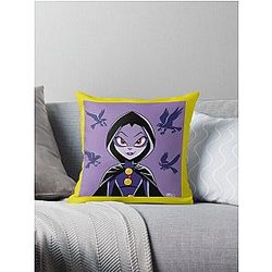 Raven Throw Pillow