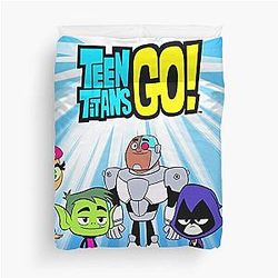 Teen Titans Go Characters Birthday Family Shirts, Teen Titans Go Games Birthday Family Shirt, Birthday Kids Duvet