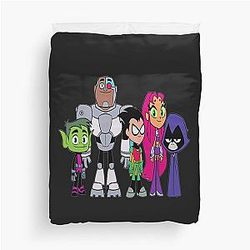 Teen Titans Go Duvet Cover