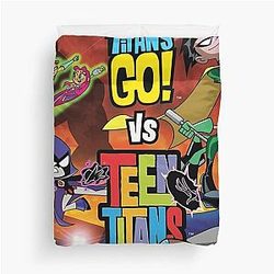 Teen Titans Go Duvet Cover