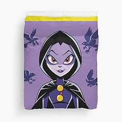 Raven Teen Titans Go Duvet Cover