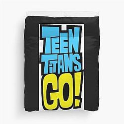 Teen Titans Go Essential T-Shirt Duvet Cover