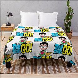 TEEN TITANS GO Throw Blanket 2023