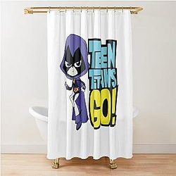 Raven Teen Titans Go Funny Shower Curtain