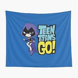 Raven Teen Titans Go Tapestry
