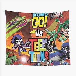 Teen Titans Go Tapestry