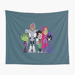 Teen Titans Go Tapestry