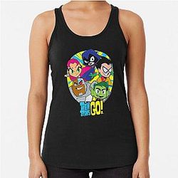 Teen Titans Go! Group Racerback Tank Top
