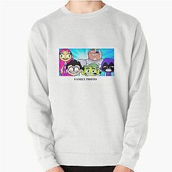 Teen Titans Go Family Photo Time Pullover Sweatshirt