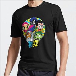 Teen Titans Go Group Active T-Shirt