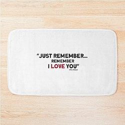 Just remember Teen Wolf Stiles Stilinski Bath Mat