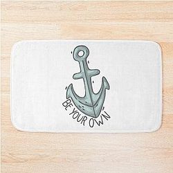 Be Your Own Anchor Teen Wolf Bath Mat