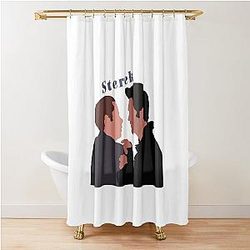 Sterek Teen Wolf Shower Curtain