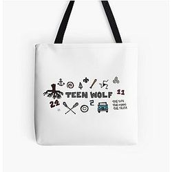 Teen Wolf icon All Print Tote Bag