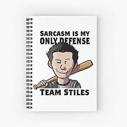 Teen Wolf Portraits Stiles Notebook