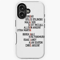 Teen Wolf Beacon Hills iPhone Case