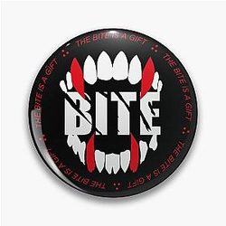 The Bite is a Gift Teen Wolf Pin
