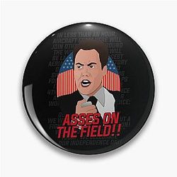 Coach Bobby Finstock - Teen Wolf Pin