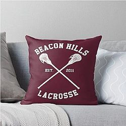 Beacon Hills Lacrosse Teen Wolf Throw Pillow