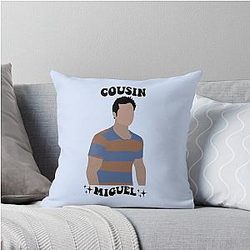 Cousin Miguel Throw Pillow