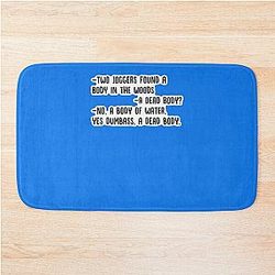 Teen Wolf sticker bath mat