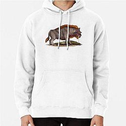 Daeodon, the Terminator Pig Pullover Hoodie