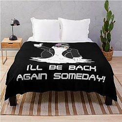 Frosty il Terminator Throw Blanket
