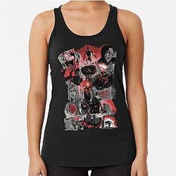The Terminator Comic Montage Racerback Tank Top