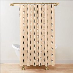The Terminator - Cartoon Character Artwork Shower Curtain
