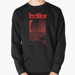 80s Technoir Nightclub  from the Terminator Movie   	 Pullover Sweatshirt