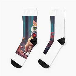 The Terminator Cat Socks