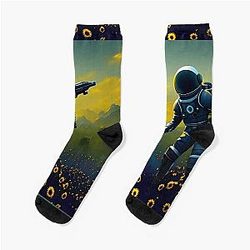 The Terminator in the sunflower field - II Socks